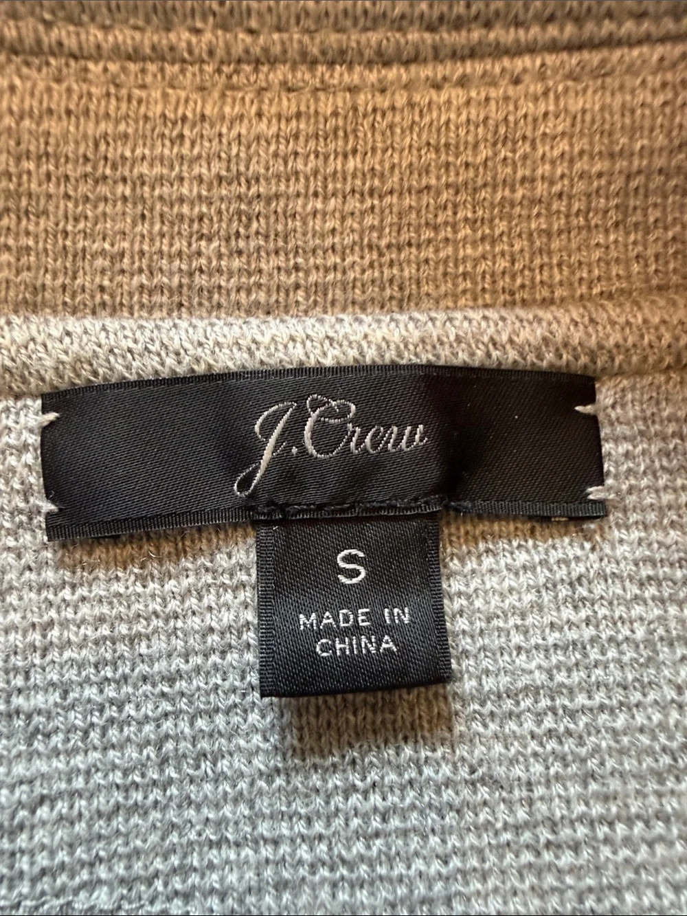 J.Crew Sophie Open-Front Sweater-Blazer in Heather Grey